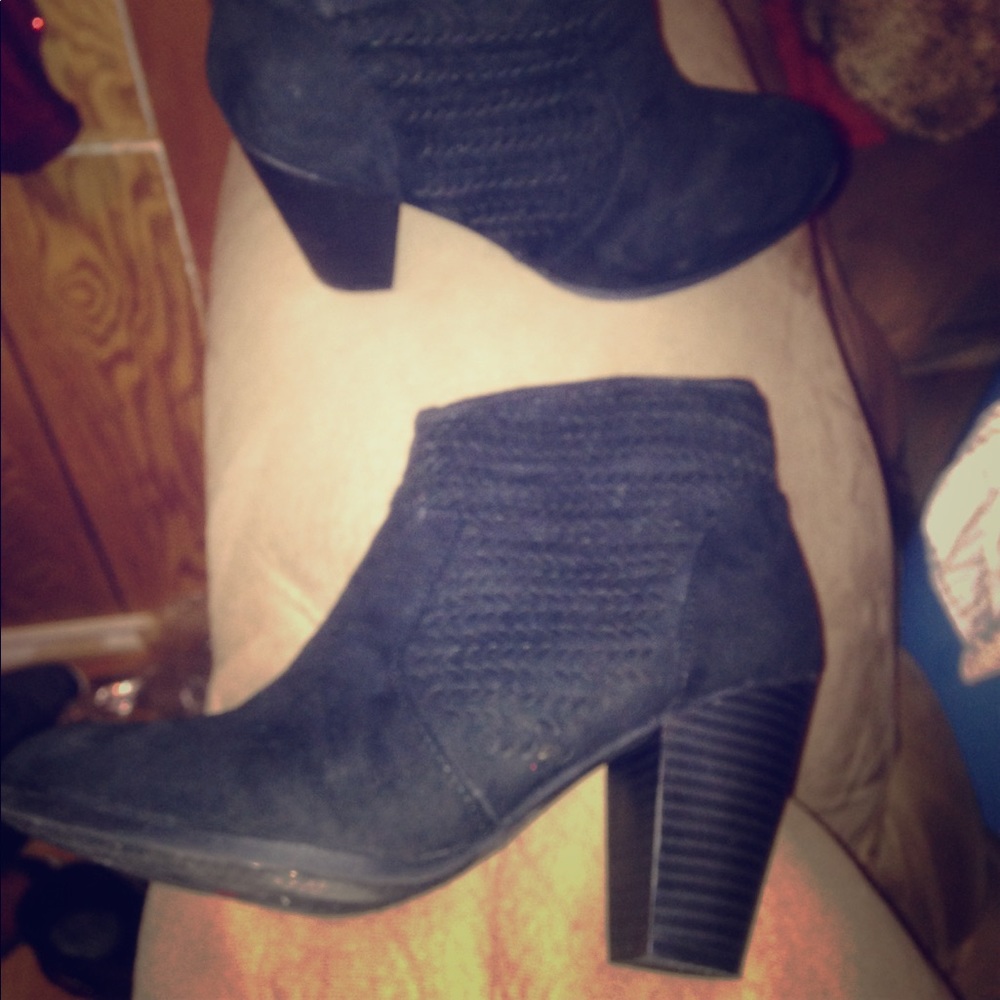 Black booties